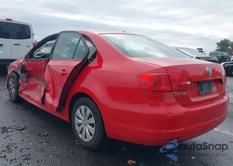 2014 Volkswagen Jetta 2.0L S from USA, damaged, VIN 3VW2K7AJ1EM227427